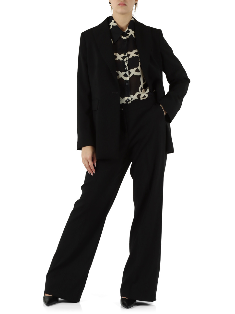 NERO | Giacca monopetto in crepe NERO | Giacca monopetto in crepe