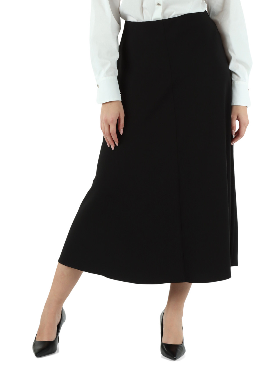 NERO | Gonna midi in crepe NERO | Gonna midi in crepe