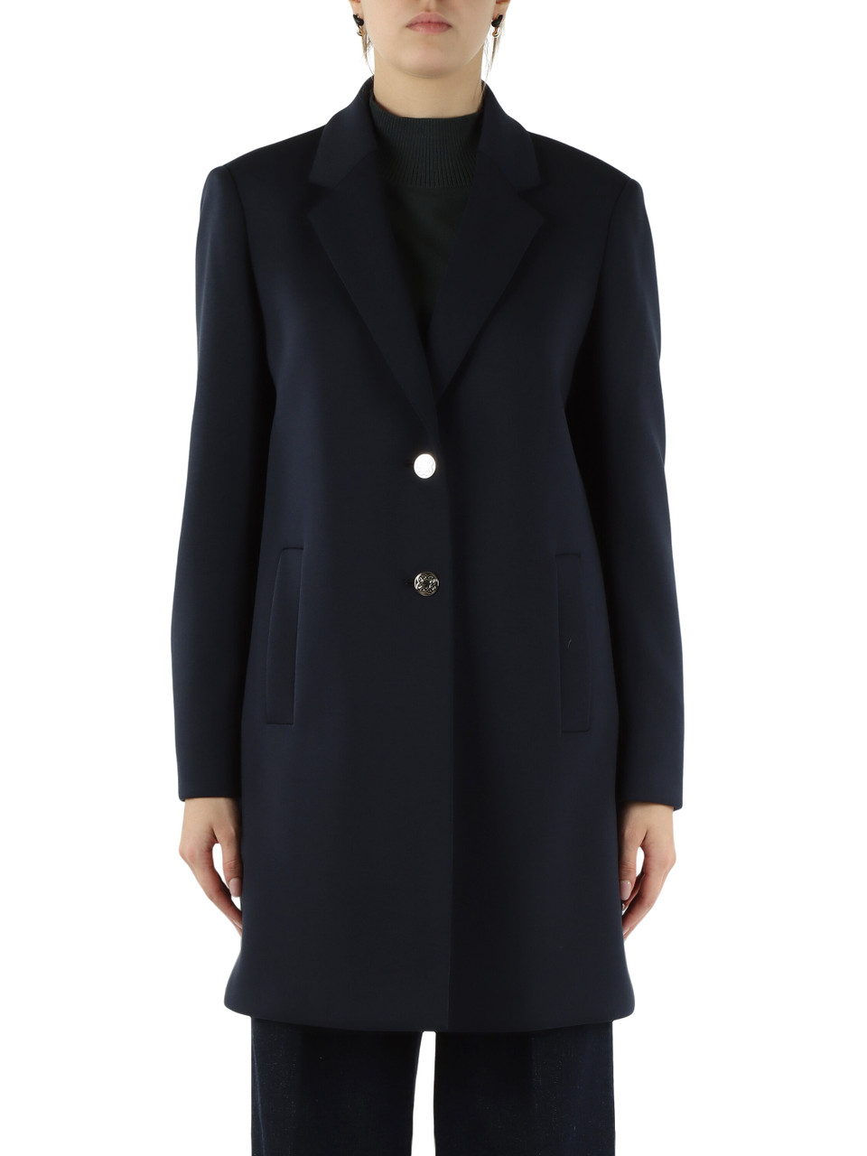 BLU | Cappotto in tessuto scuba BLU | Cappotto in tessuto scuba