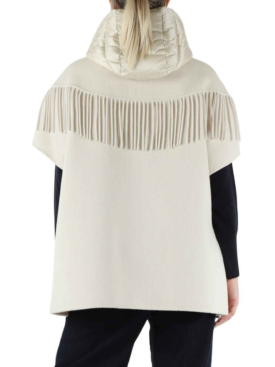 PANNA | Cappa in tessuto double di misto lana PANNA | Cappa in tessuto double di misto lana