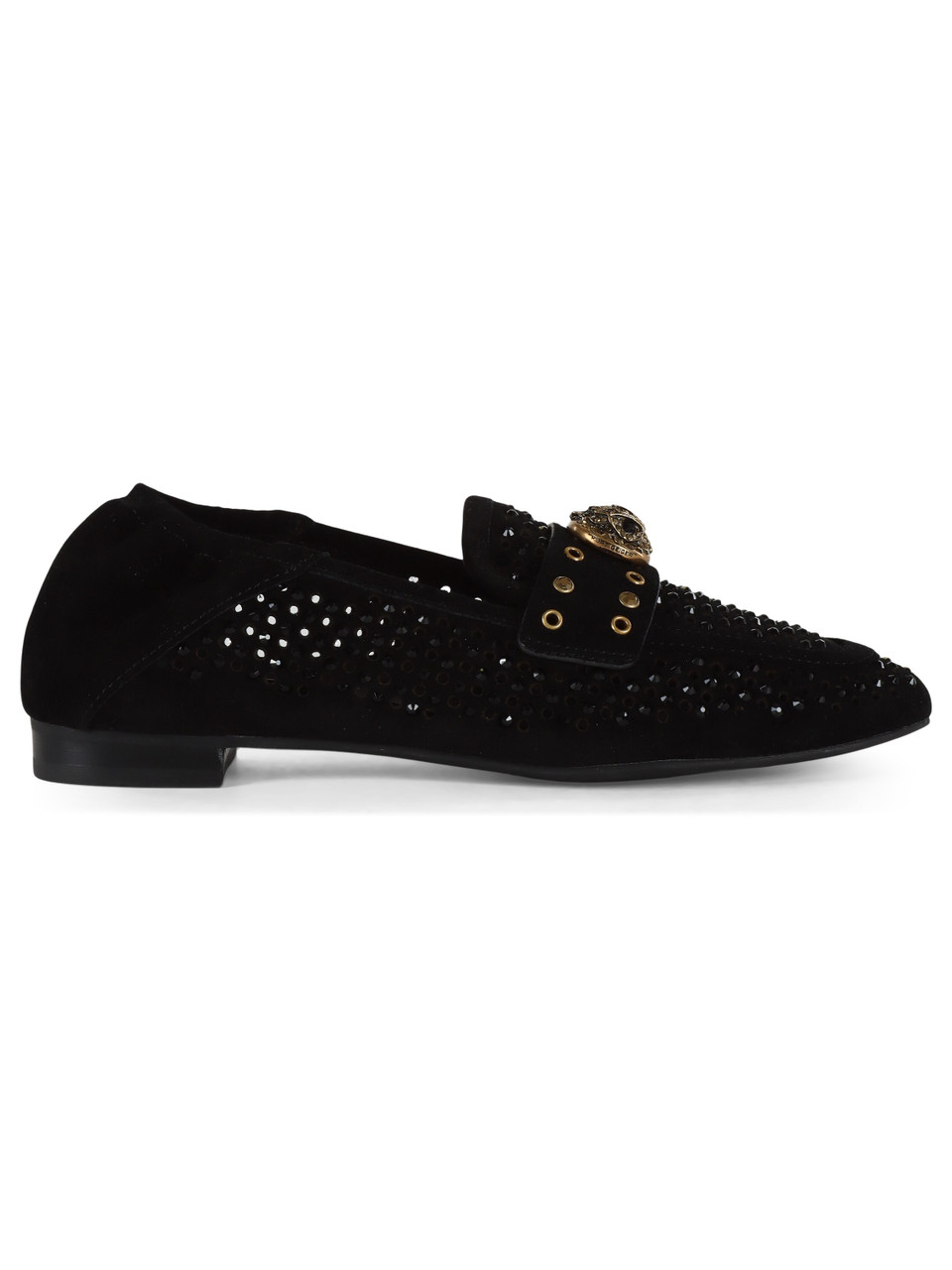 NERO | Mocassino in suede CHELSEA CRYSTAL NERO | Mocassino in suede CHELSEA CRYSTAL