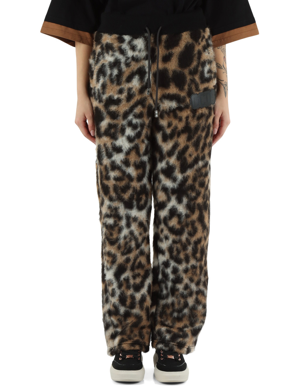 NERO | Pantalone in misto lana vergine e mohair