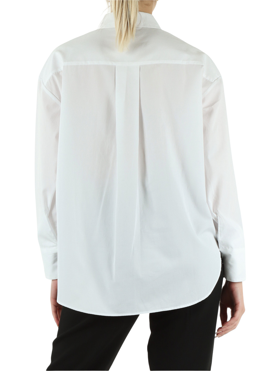 BIANCO | Camicia modern fit in popeline