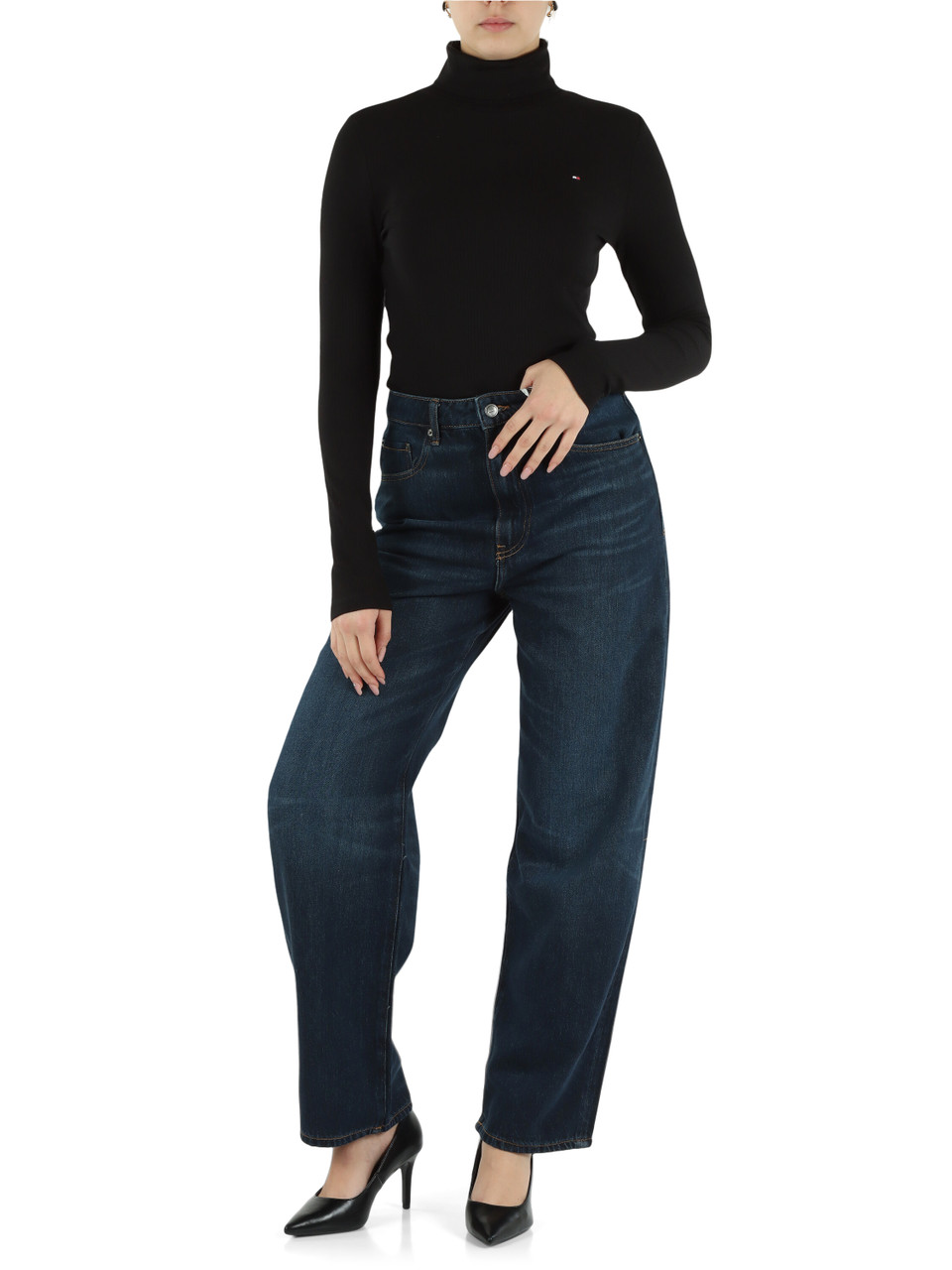 BLU | Pantalone jeans cinque tasche BARREL Regular Waist