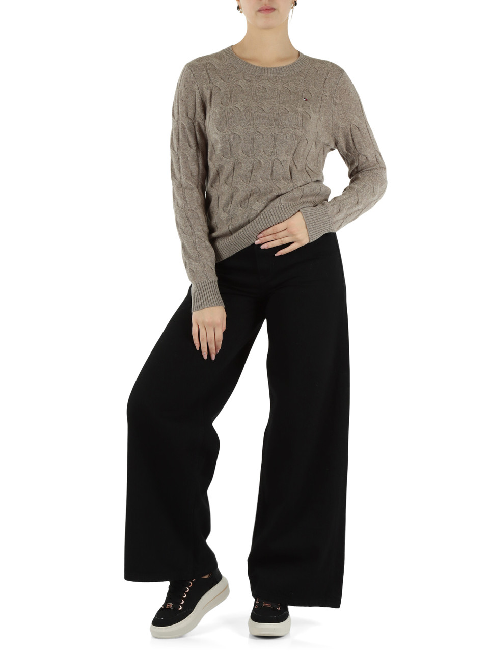 NERO | Pantalone jeans cinque tasche 70's WIDE LEG