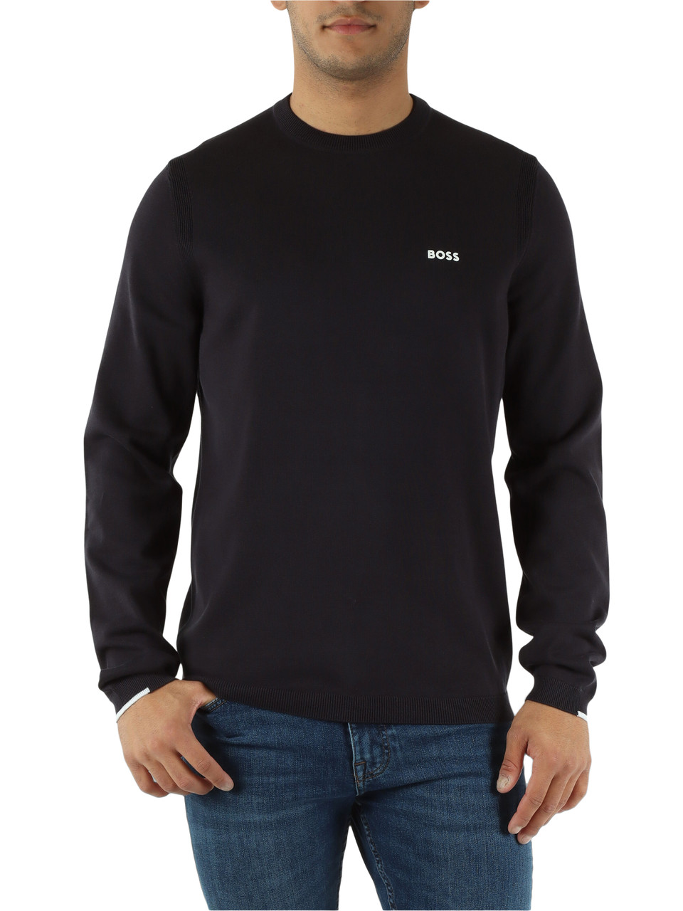 BLU SCURO | Maglia girocollo EVER-X Comfort Cotton