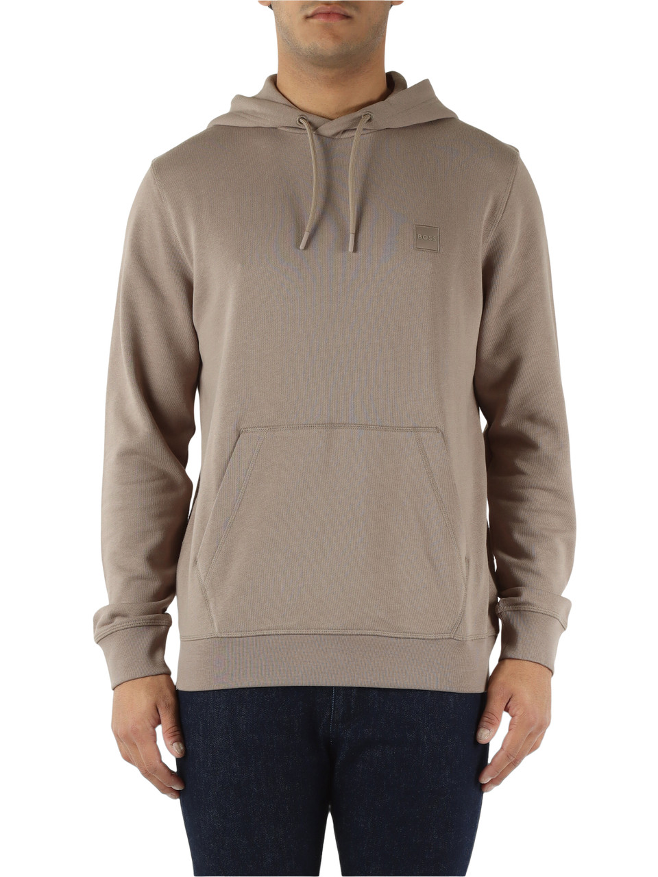 TORTORA | Felpa con cappuccio in cotone garzato