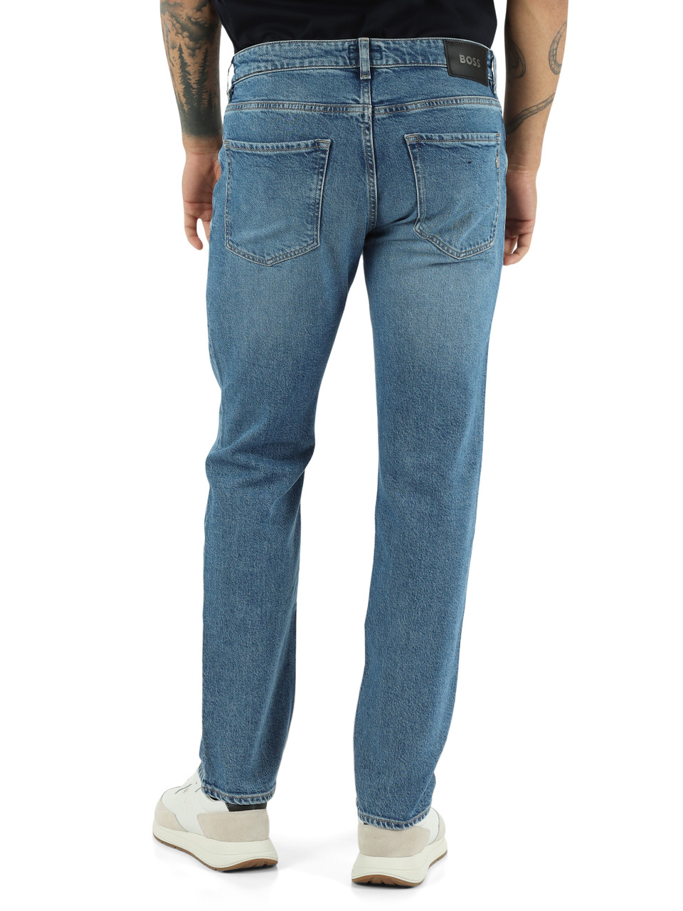 BLU CHIARO | Pantalone cinque tasche DELAWARE slim fit in cotone e lyocell