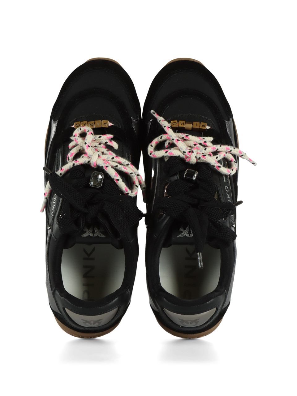 NERO | Sneakers in pelle e tessuto YULIA 01