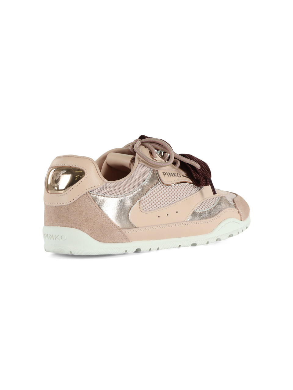 ROSA CHIARO | Sneakers in pelle e tessuto YULIA 01