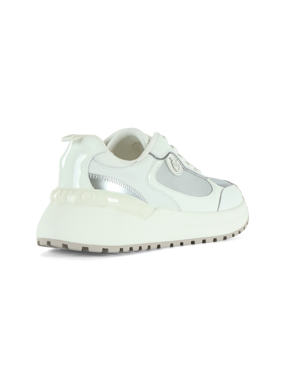 BIANCO | Sneakers in pelle e tessuto GEM 14