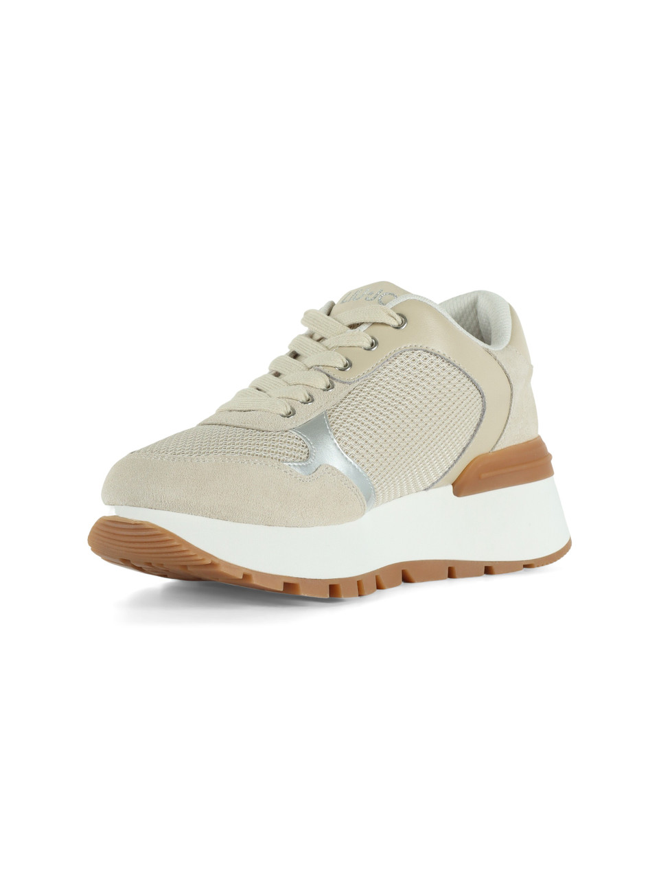 BEIGE | Sneakers in pelle e tessuto AMAZING 43 BIS
