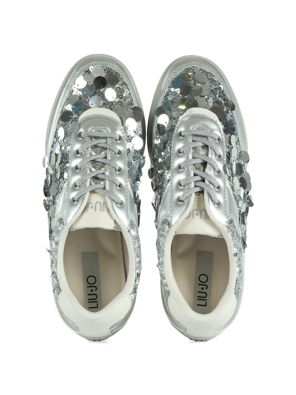 ARGENTO | Sneakers con paillettes LEWIS 04
