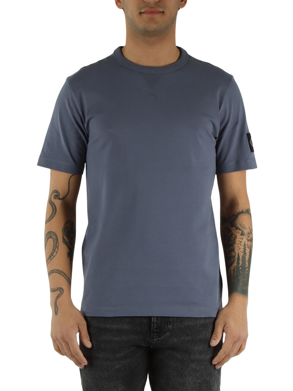 CARTA DA ZUCCHERO | T-shirt in cotone con patch logo