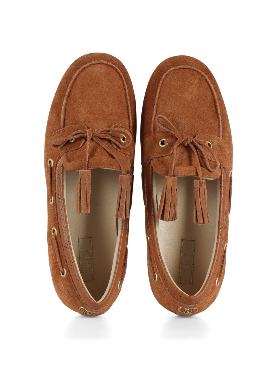 MARRONE CHIARO | Mocassini in suede SKIPPER 03