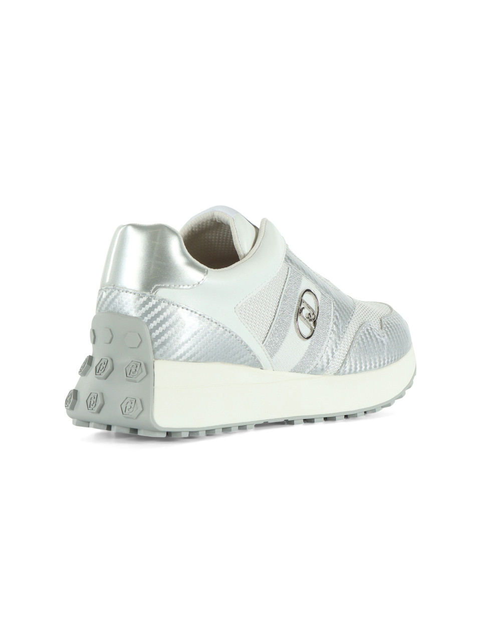 ARGENTO | Sneakers slip LOLO 21 con placca logo