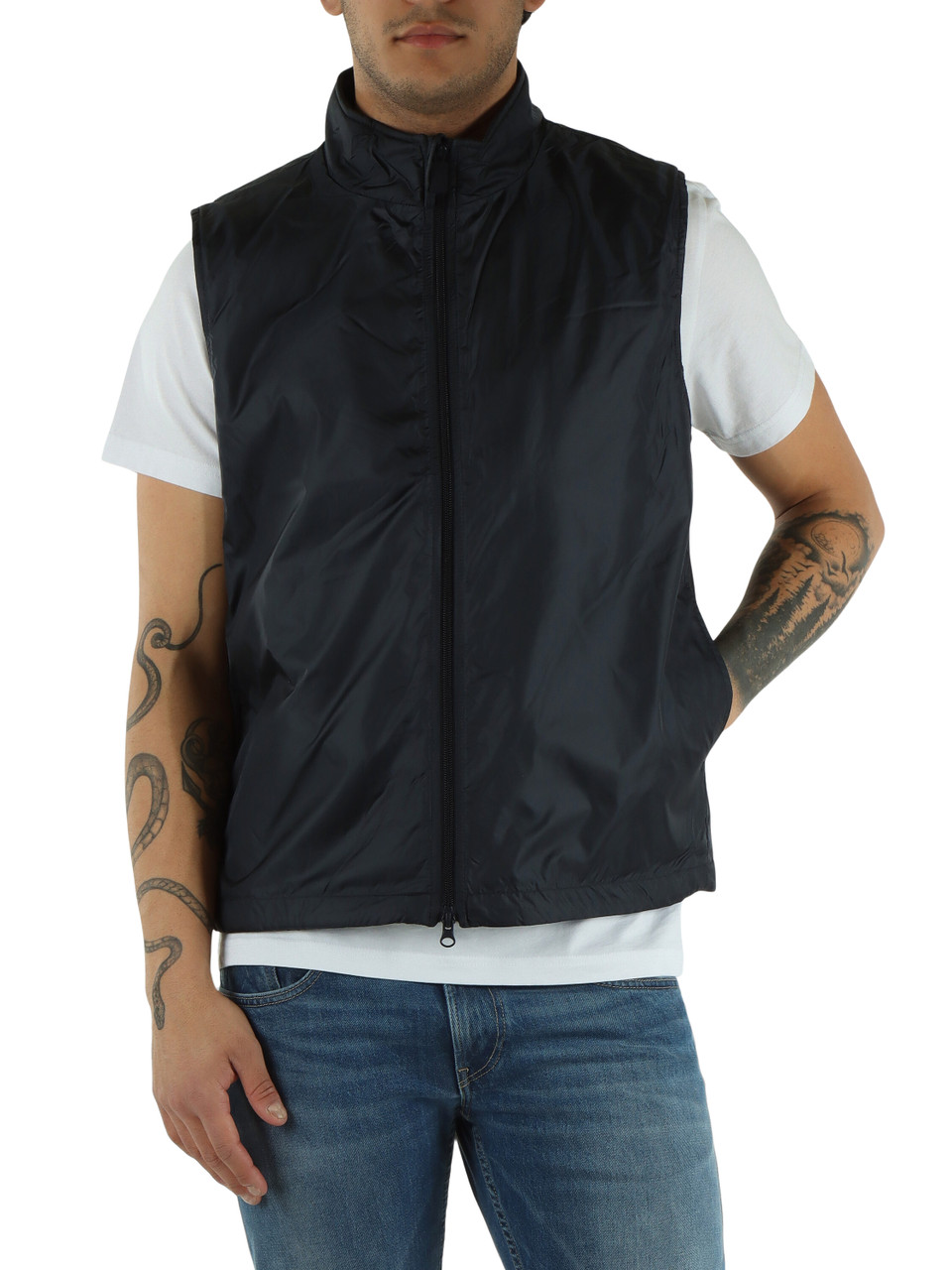 BLU SCURO | Smanicato Vernes con imbottitura Thermore