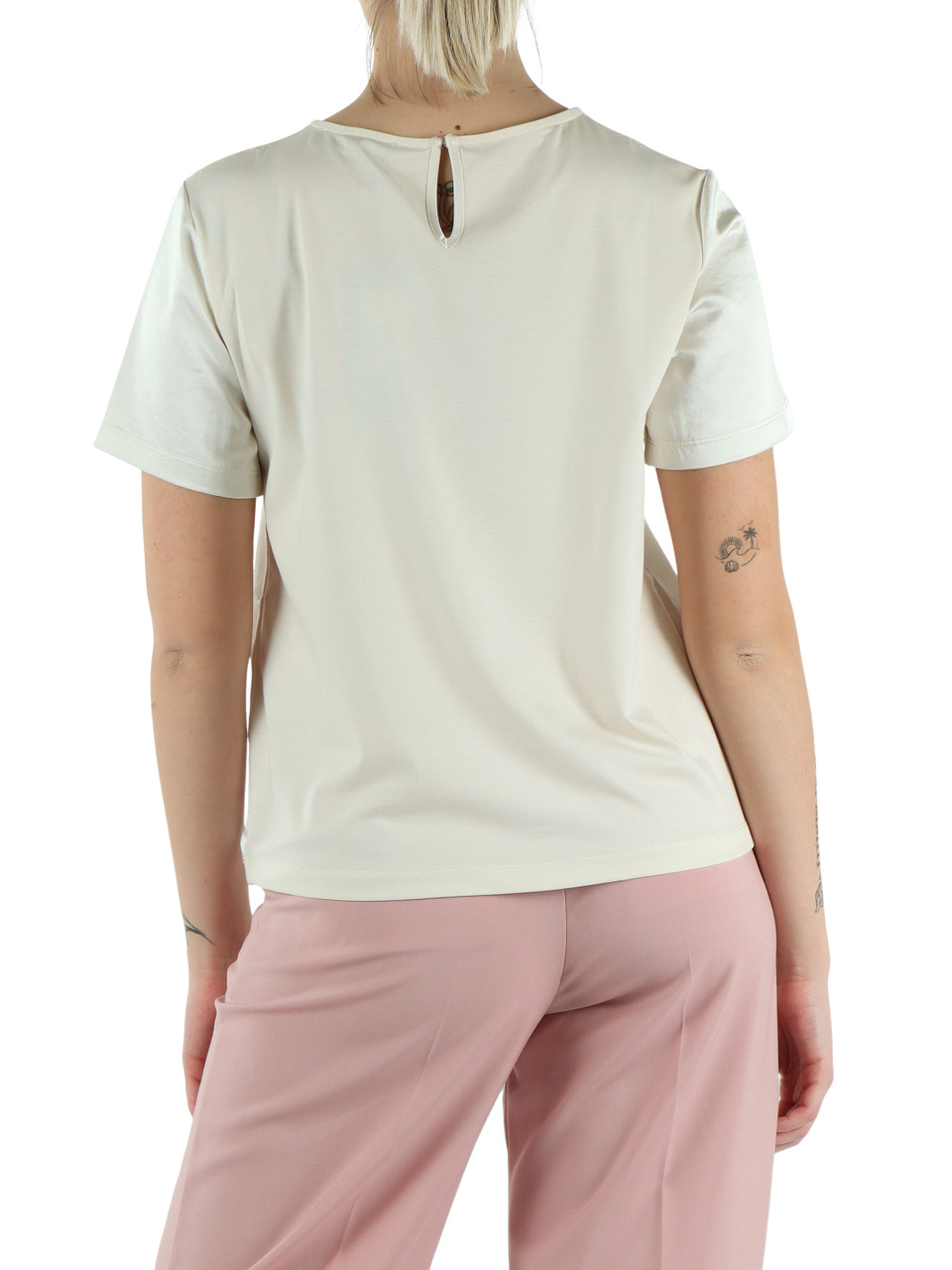 PANNA | Blusa con pannelli a contrasto ZONA