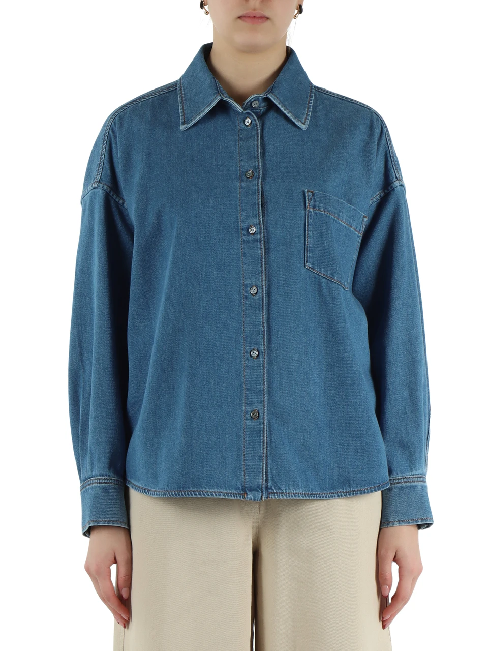 BLU | Camicia jeans oversize FOGGIA