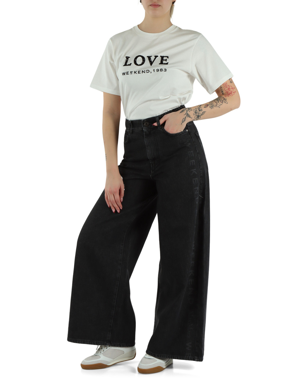 GRIGIO SCURO | Pantaloni jeans cinque tasche VORTICE