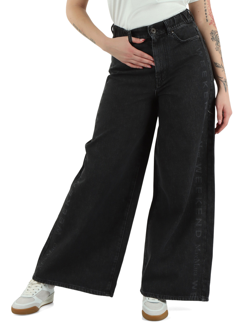 GRIGIO SCURO | Pantaloni jeans cinque tasche VORTICE