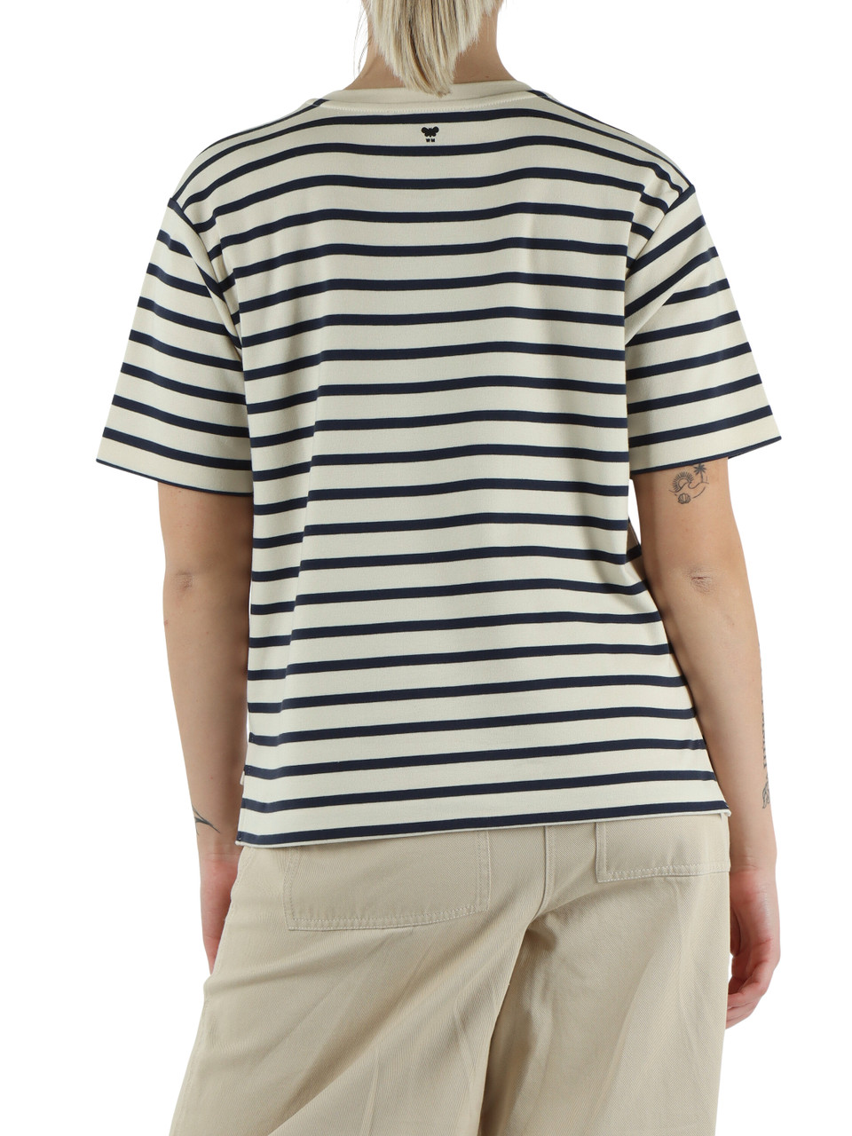 A RIGHE | T-shirt in cotone MULTID