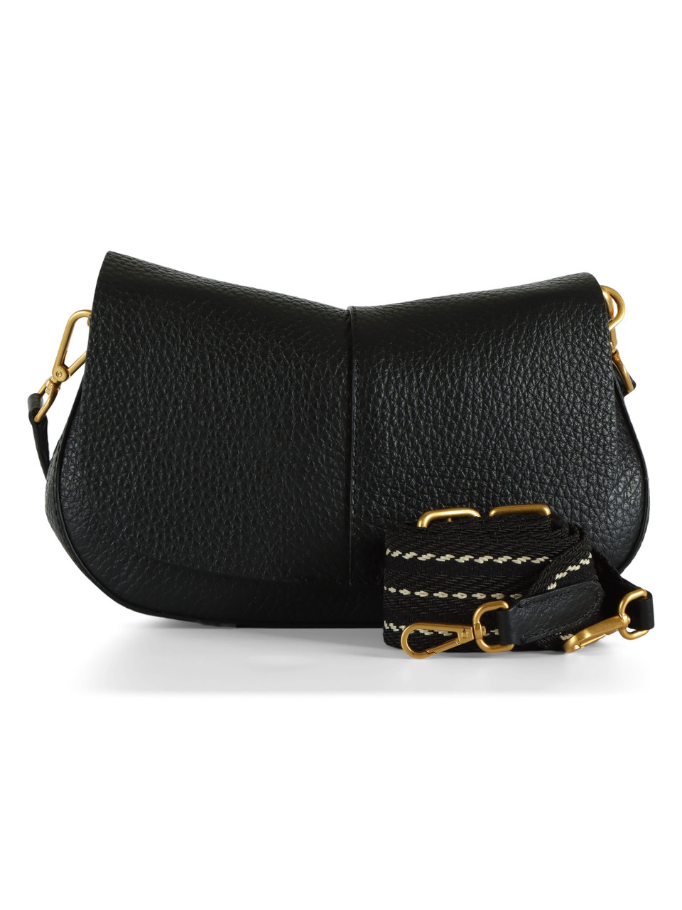 NERO | Borsa in pelle HELENA ROUND Small