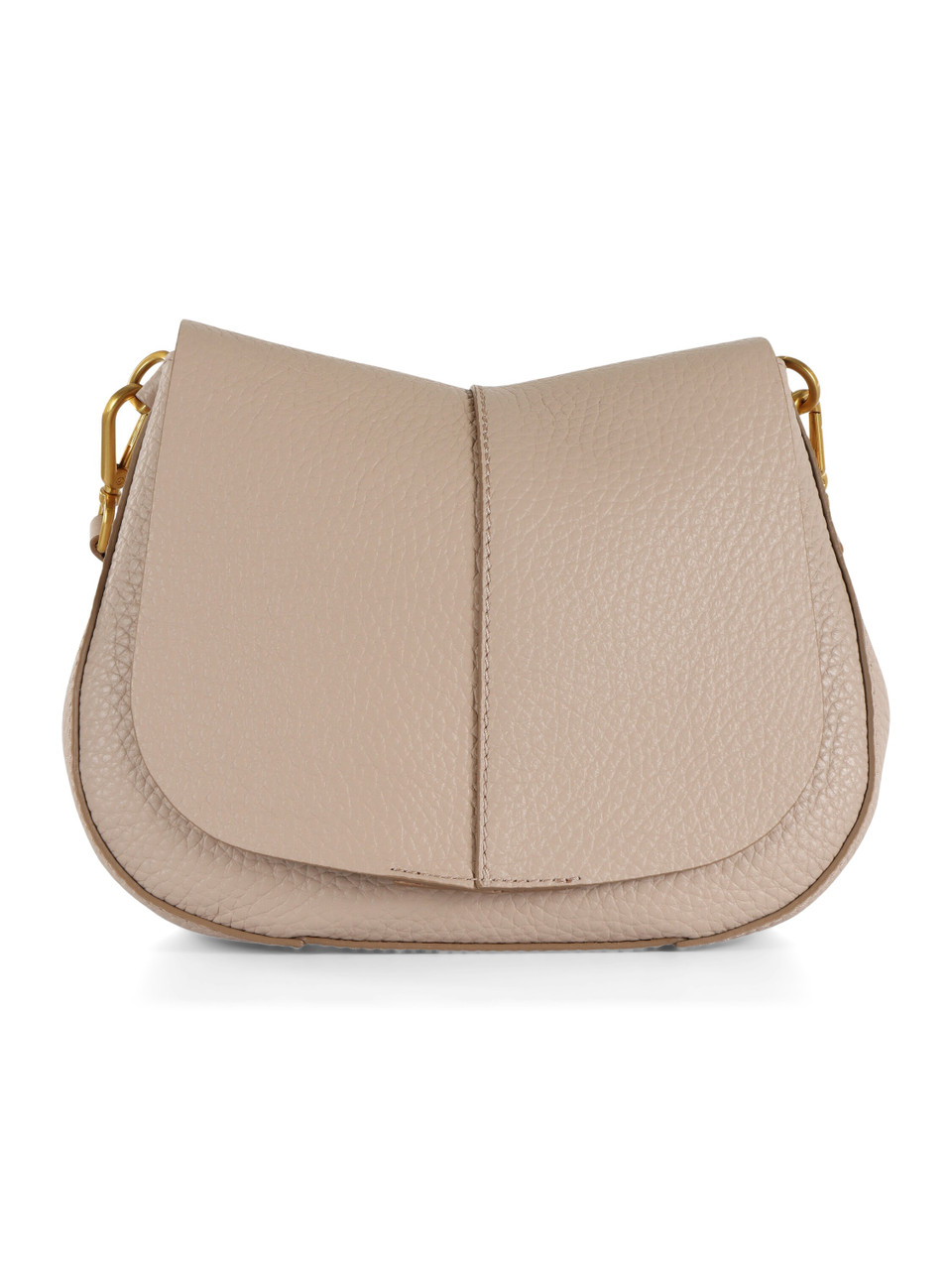 Puder | HELENA ROUND Medium Ledertasche
