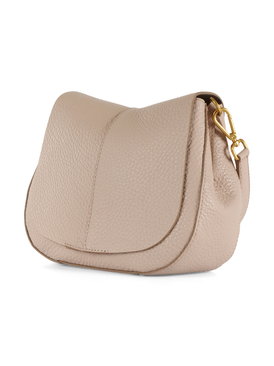 Puder | HELENA ROUND Medium Ledertasche