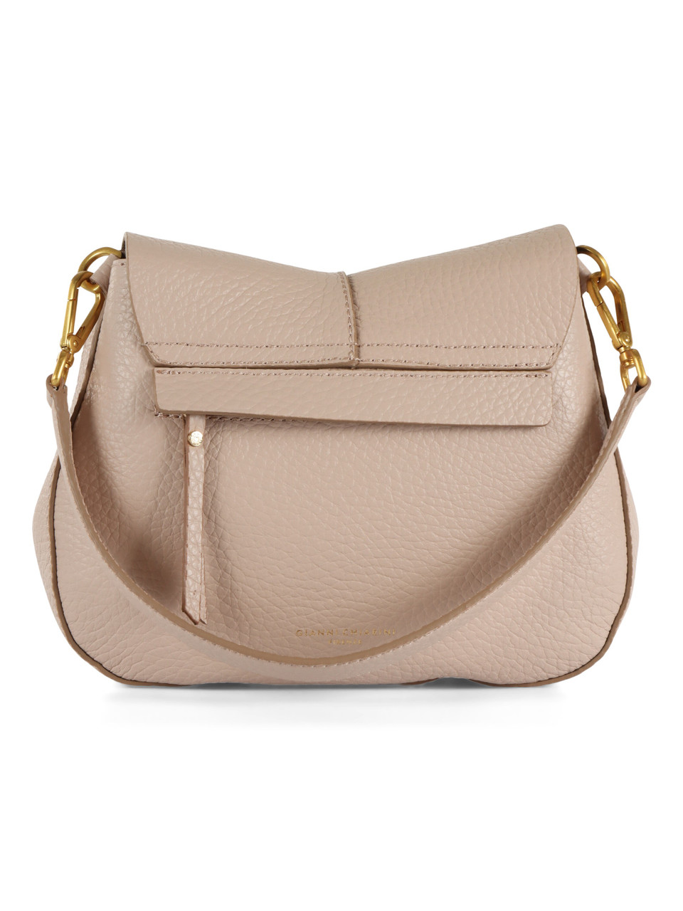 Puder | HELENA ROUND Medium Ledertasche