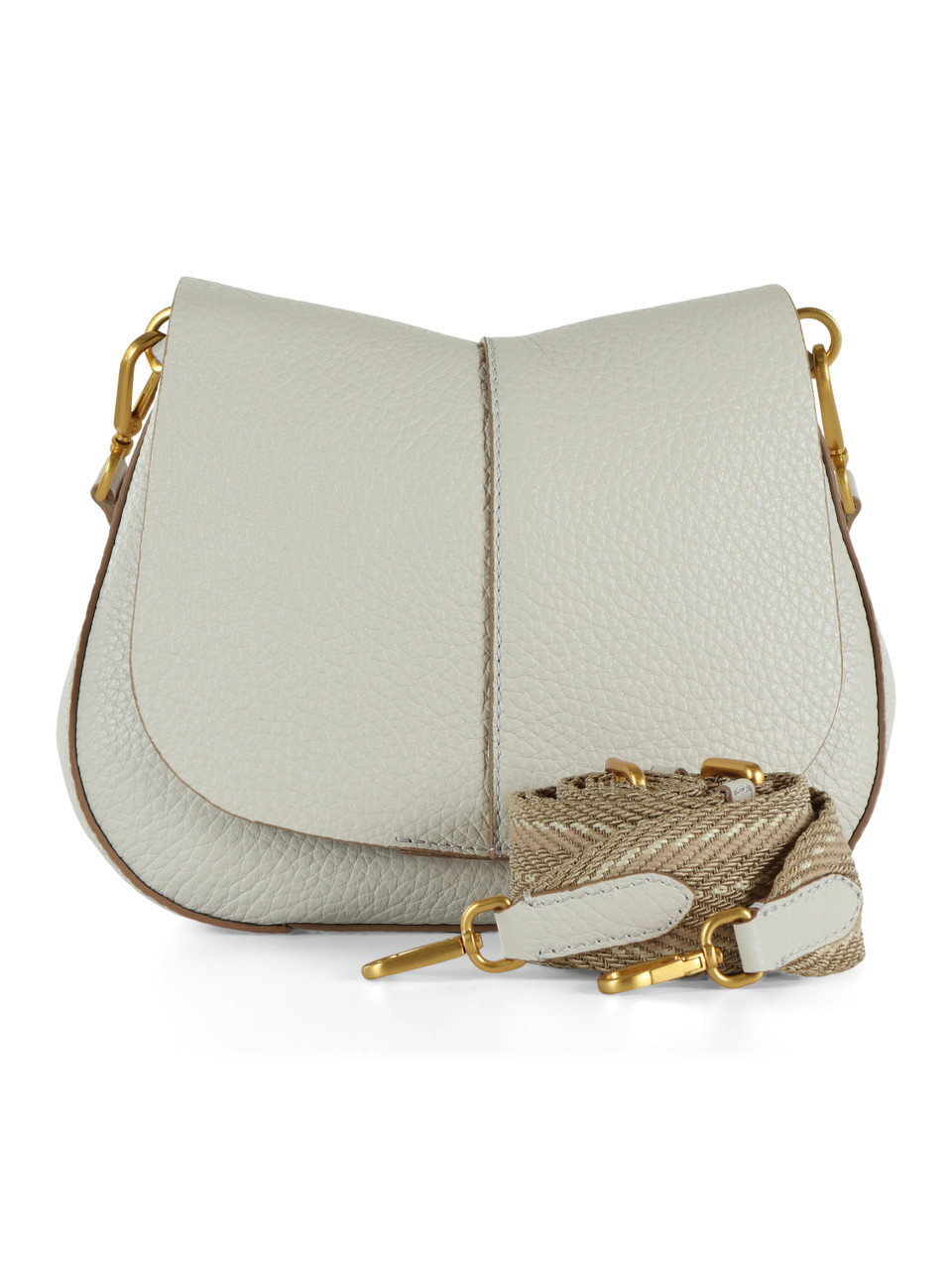 SAHNE | HELENA ROUND Medium Ledertasche