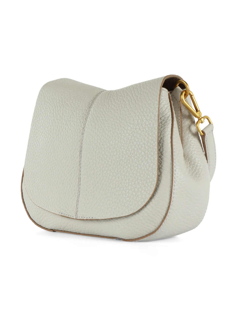 SAHNE | HELENA ROUND Medium Ledertasche