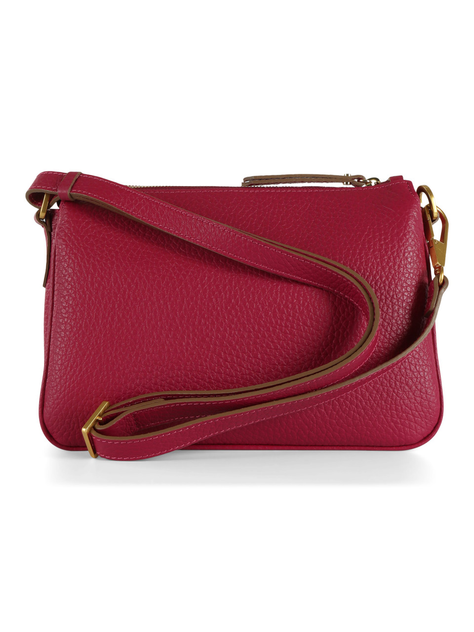 Alpenveilchen | Schultertasche aus Leder BROOKE