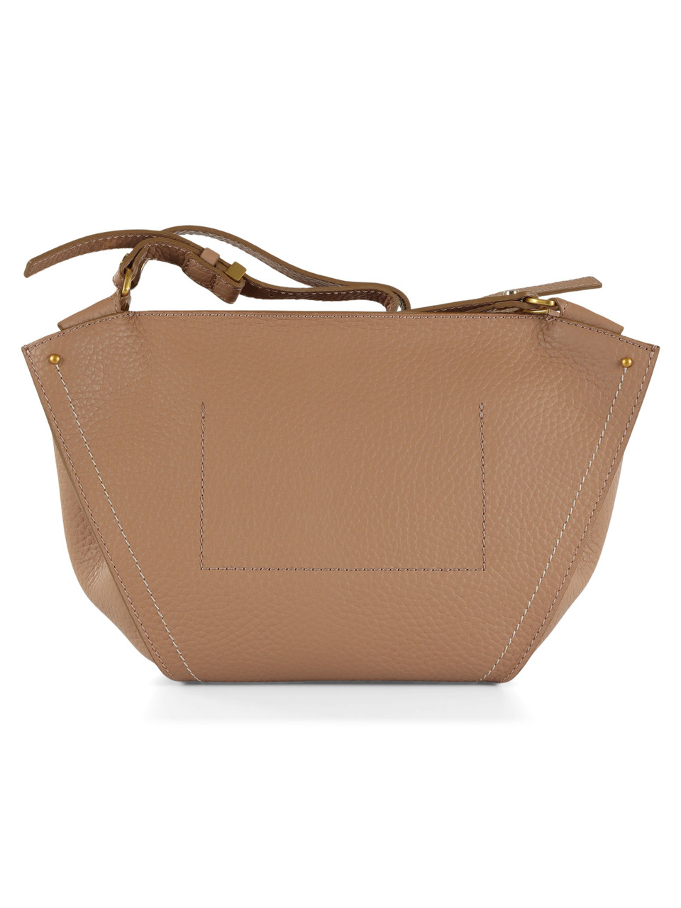 ARGILLA | Borsa a spalla in pelle martellata BLOOM