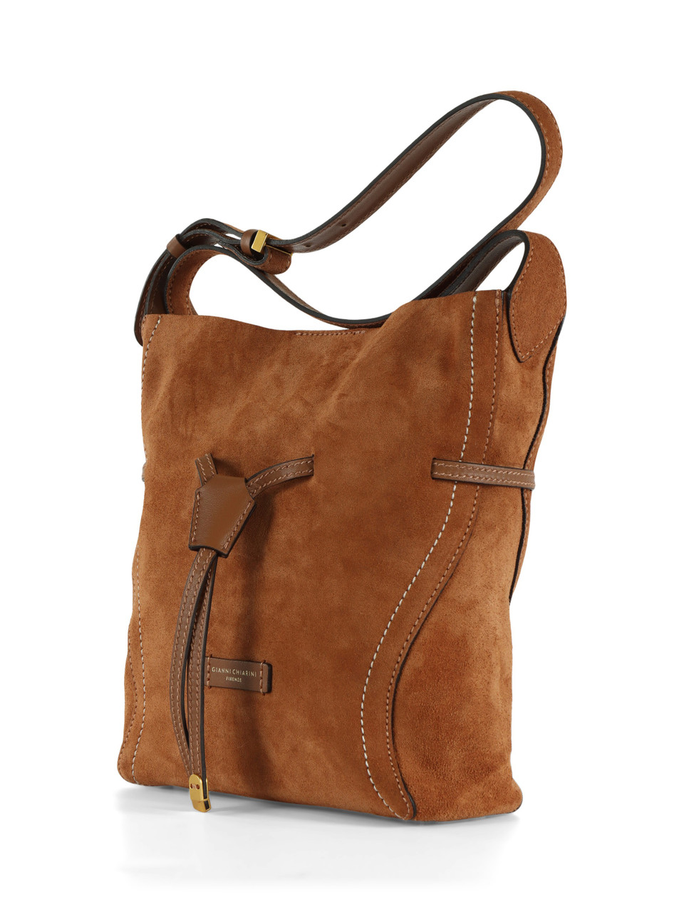 CUOIO | Borsa a tracolla in suede SIENNA