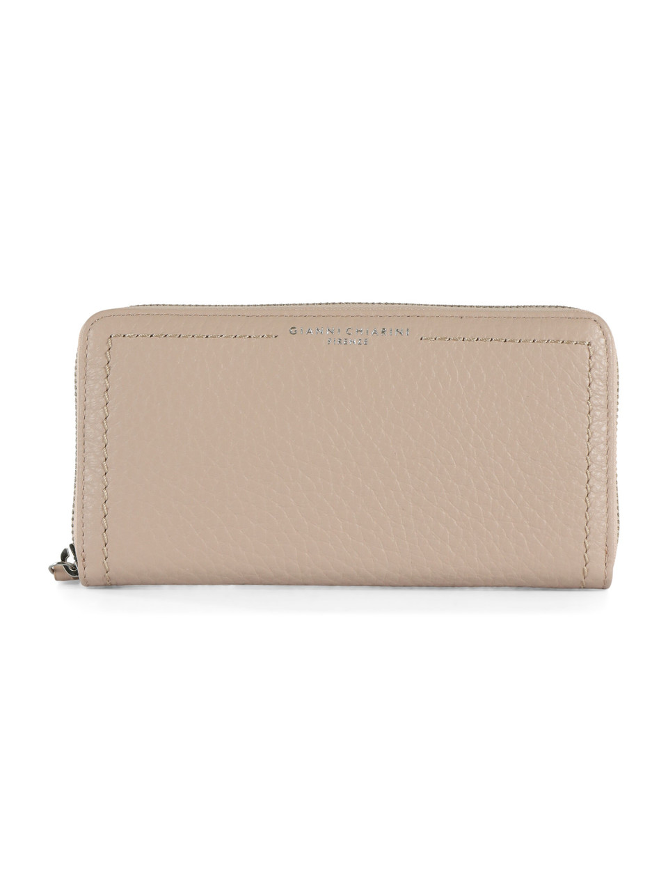 CIPRIA | Portafoglio in pelle martellata con scritta logo