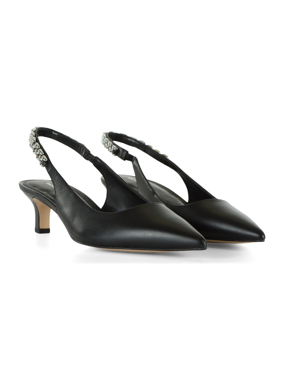 NERO | Slingback in pelle MARCIA KITTEX