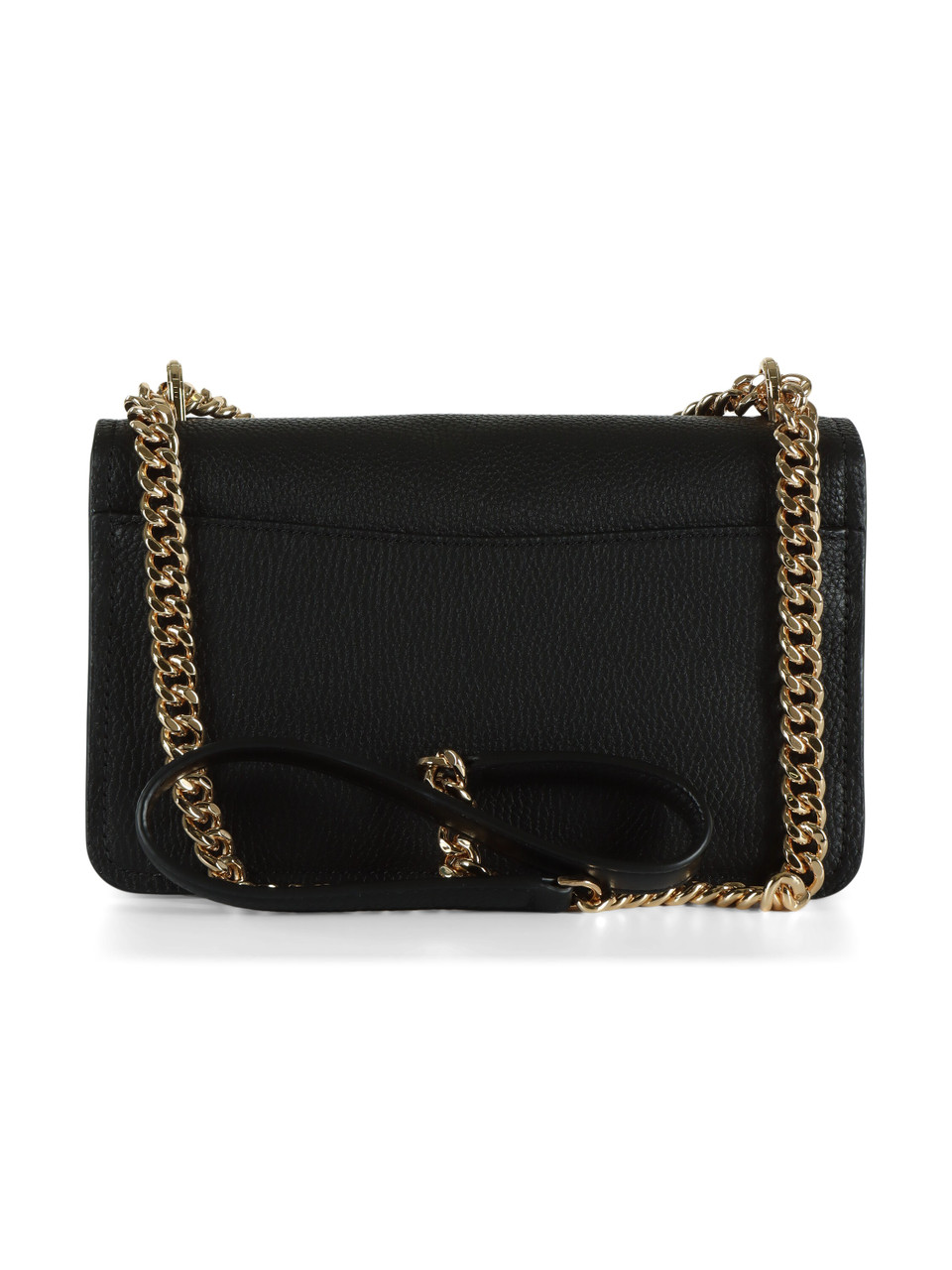 NERO | Borsa a tracolla in pelle martellata CLAIRE Large