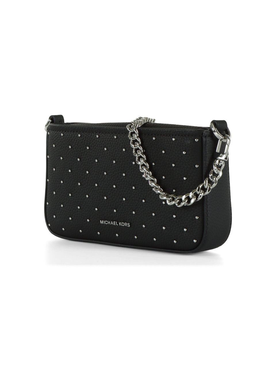 NERO | Borsa a tracolla in pelle martellata BRYANT Small