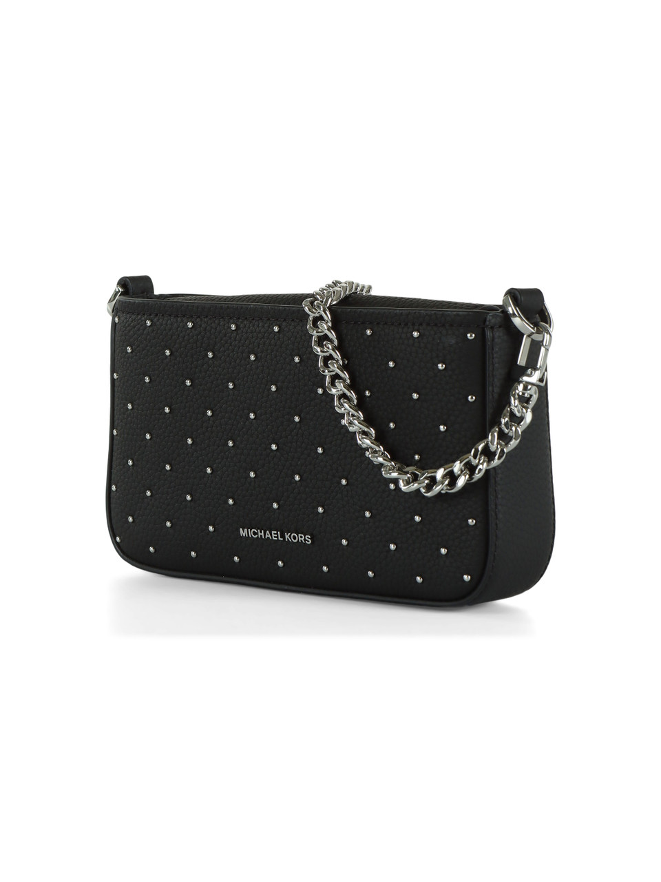 NERO | Borsa a tracolla in pelle martellata BRYANT Small