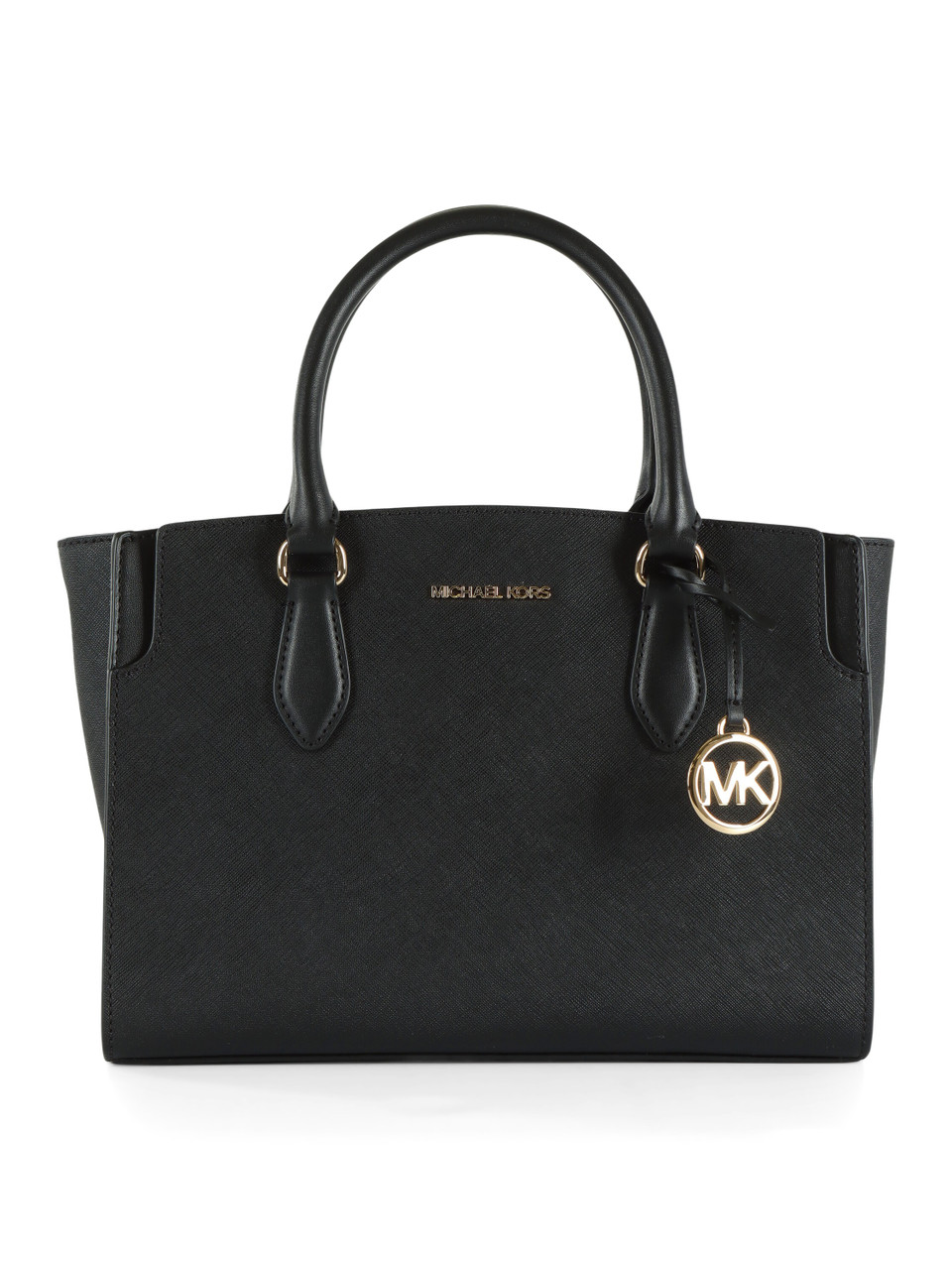 NERO | Borsa a mano in pelle saffiano BECCA Medium