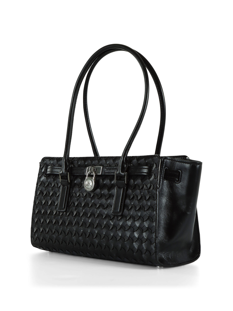 NERO | Borsa a spalla in pelle HAMILTON MODERNE Small