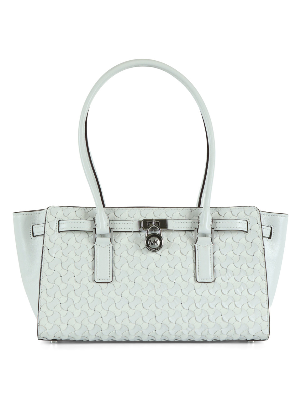 BIANCO | Borsa a spalla in pelle HAMILTON MODERNE Small