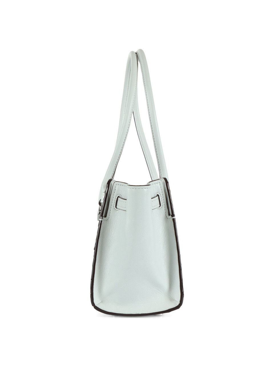 BIANCO | Borsa a spalla in pelle HAMILTON MODERNE Small