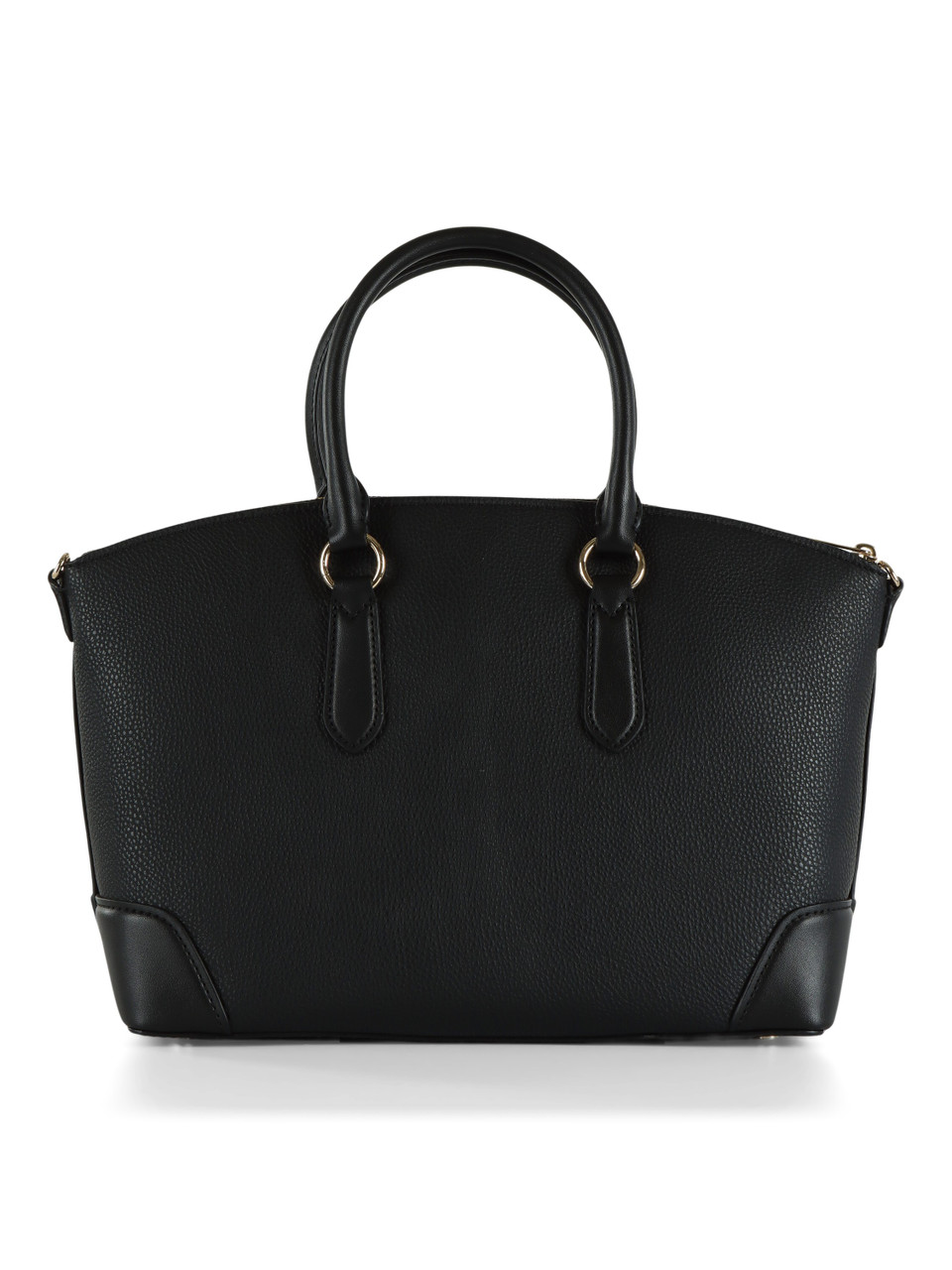 NERO | Borsa a mano in pelle martellata MURPHY Large