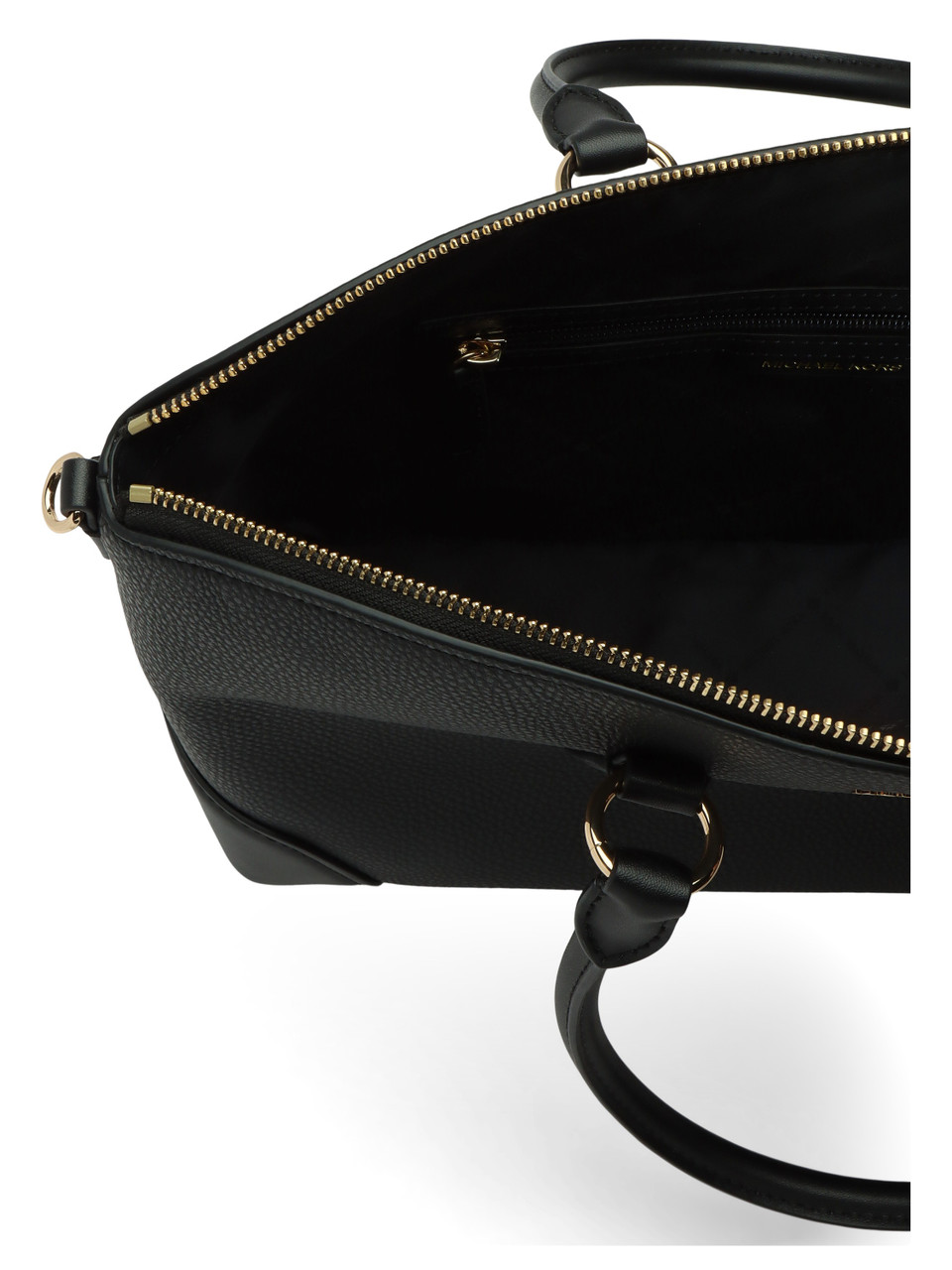 SCHWARZ | MURPHY Large Handtasche aus genarbtem Leder