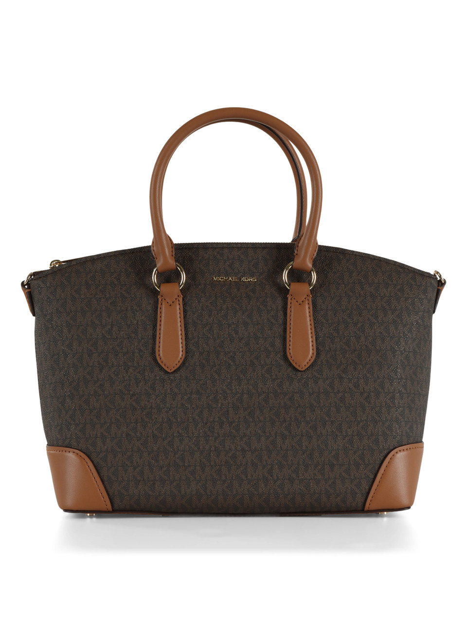 BRAUN | Handtasche mit MURPHY-Logo-Print Large