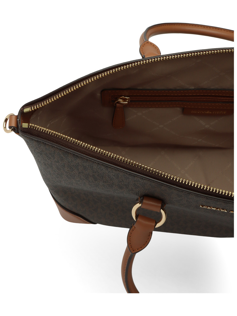 BRAUN | Handtasche mit MURPHY-Logo-Print Large