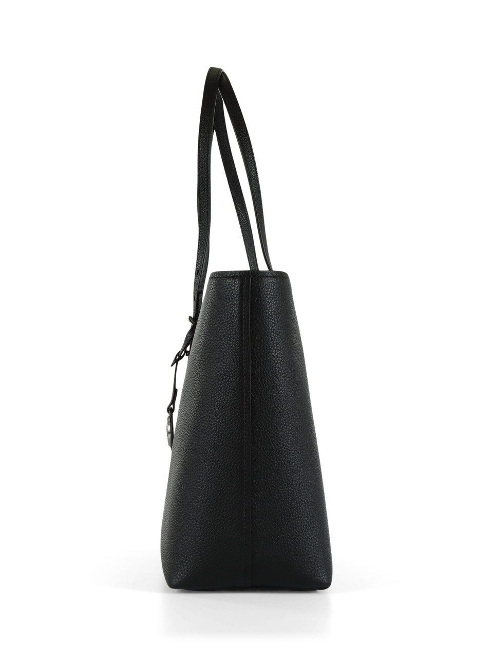 NERO | Borsa tote in pelle martellata QUINN Large