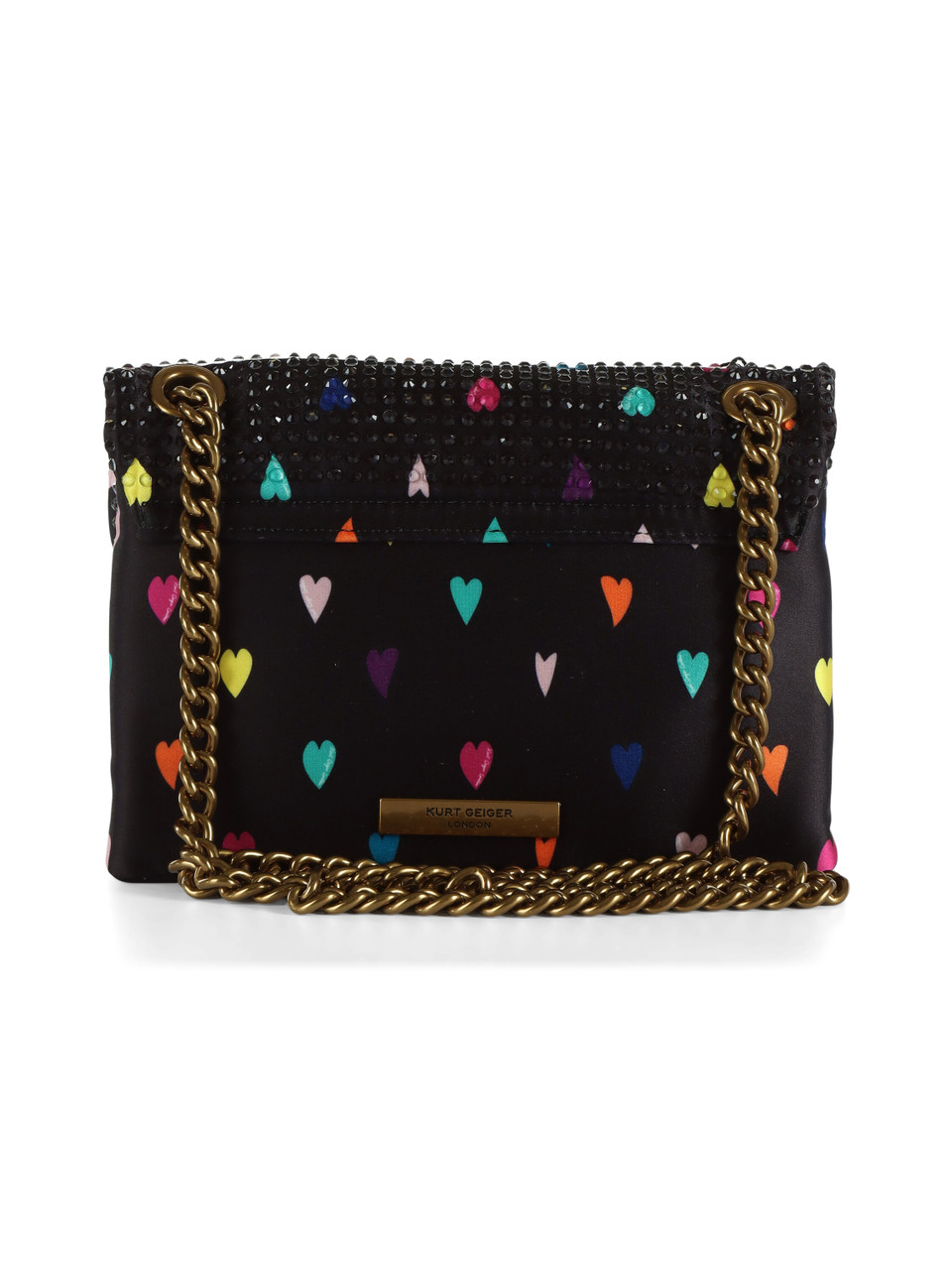 NERO | Borsa a tracolla FABRIC MINI KENSINGTON